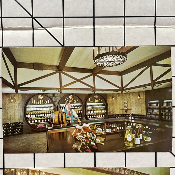 Italian Swiss Colony Winery vintage postcards (4) winery established 1881 in CA - Picture 5 of 13